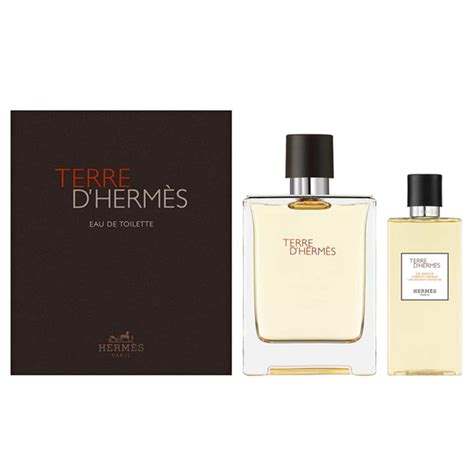 hermes two piece set|hermes terre d'hermes.